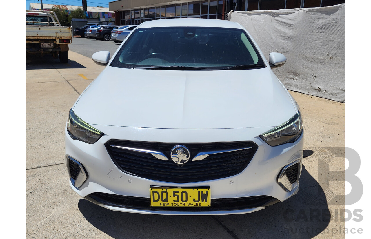 3/2018 Holden Commodore RS ZB-Series MY18 5D Liftback White Turbo 2.0L