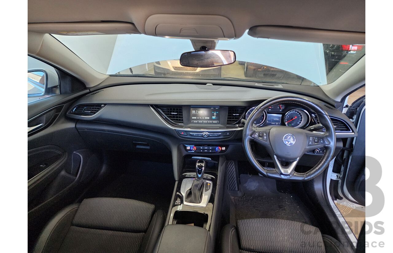 3/2018 Holden Commodore RS ZB-Series MY18 5D Liftback White Turbo 2.0L