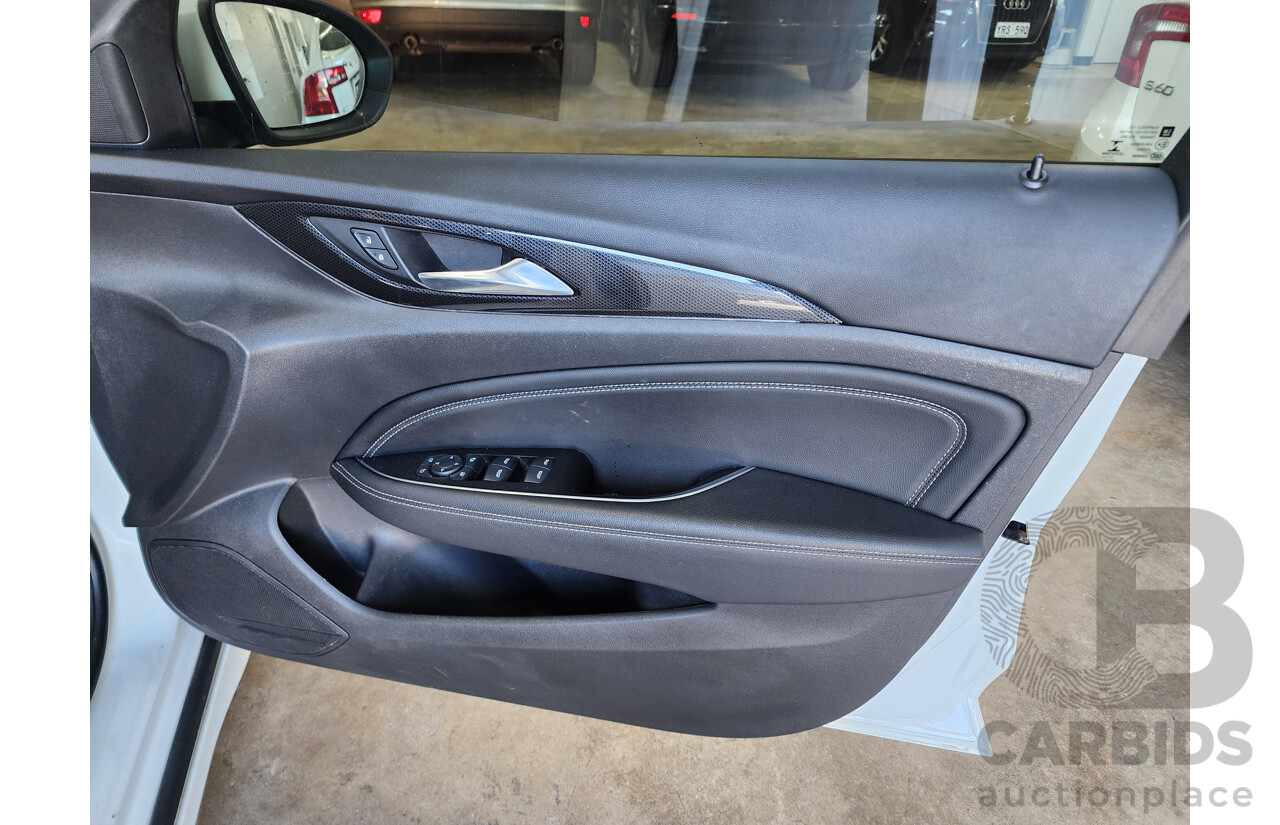 3/2018 Holden Commodore RS ZB-Series MY18 5D Liftback White Turbo 2.0L