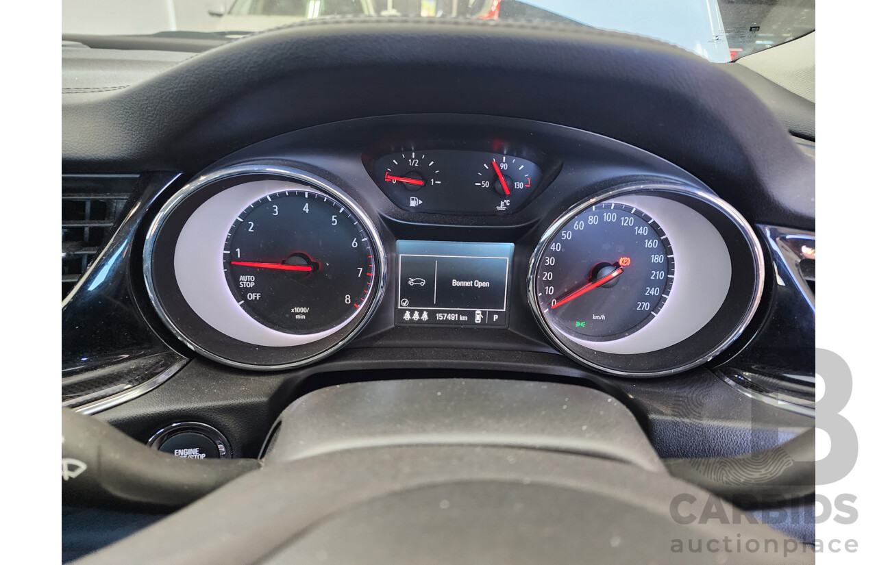 3/2018 Holden Commodore RS ZB-Series MY18 5D Liftback White Turbo 2.0L