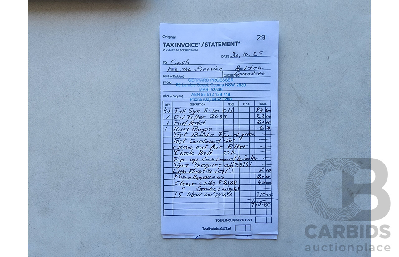 3/2018 Holden Commodore RS ZB-Series MY18 5D Liftback White Turbo 2.0L