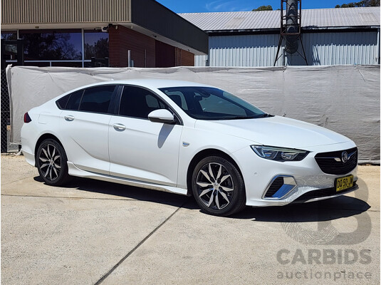 3/2018 Holden Commodore RS ZB-Series MY18 5D Liftback White Turbo 2.0L