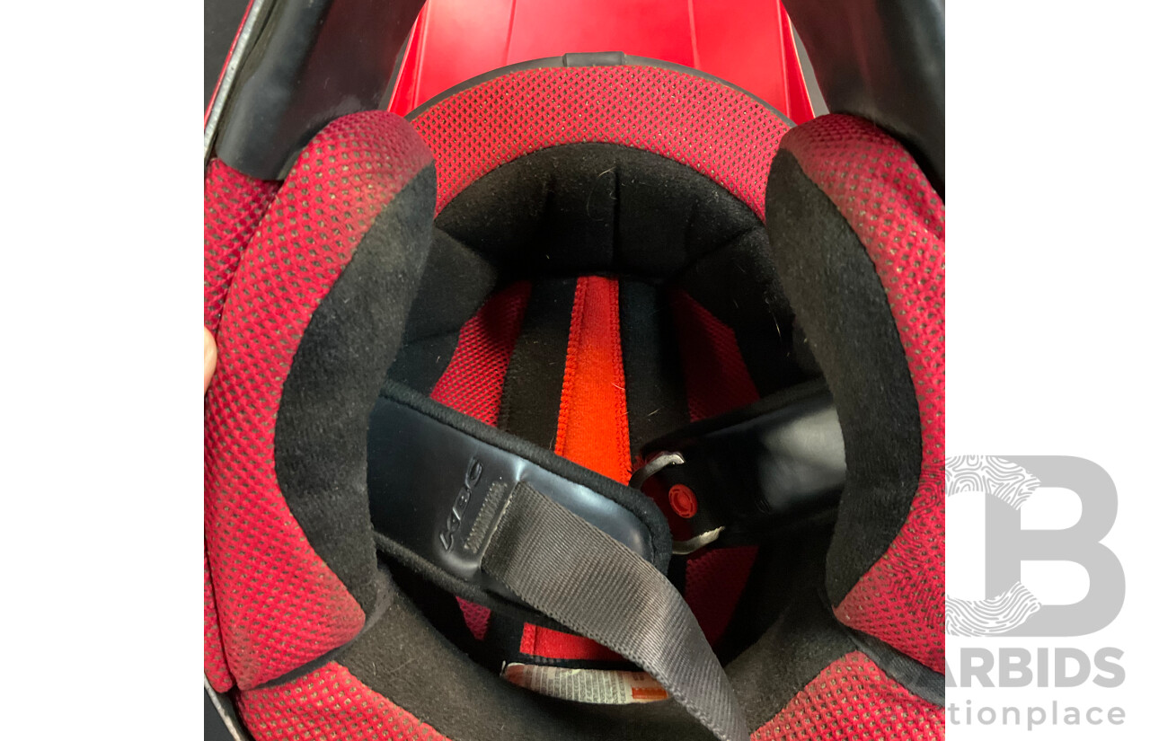 KBC ZOMBIE Motocross Helmet Size S