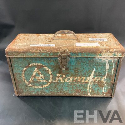 Vintage RAMSET JOBMASTER 122MD with Tool Box and Accessories