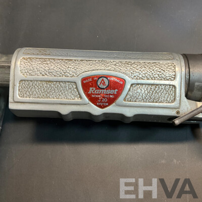 Vintage RAMSET JOBMASTER 122MD with Tool Box and Accessories