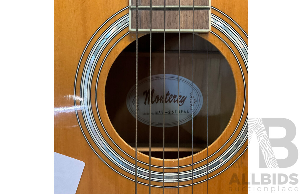 Monterey Mac025TNPAK Acoustic Guitar