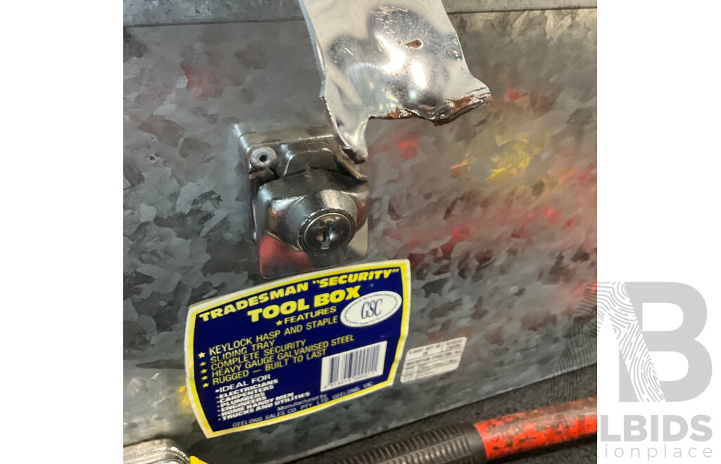 Huge Bundle of Hand Tools and Tool Box