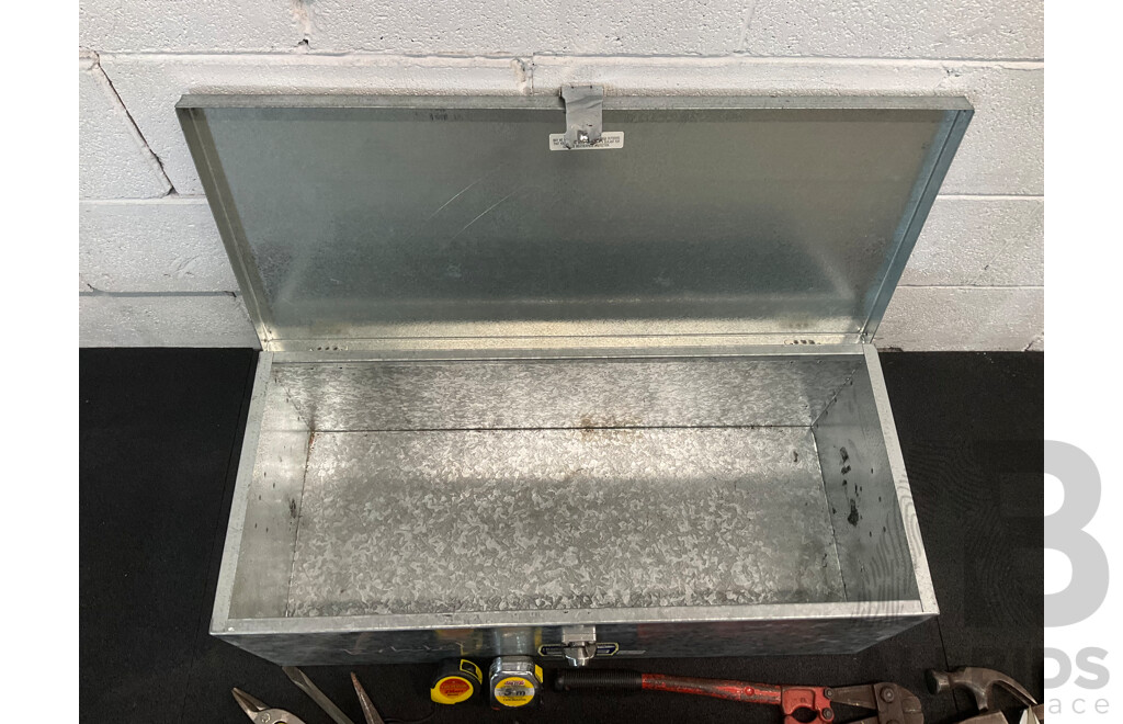 Huge Bundle of Hand Tools and Tool Box