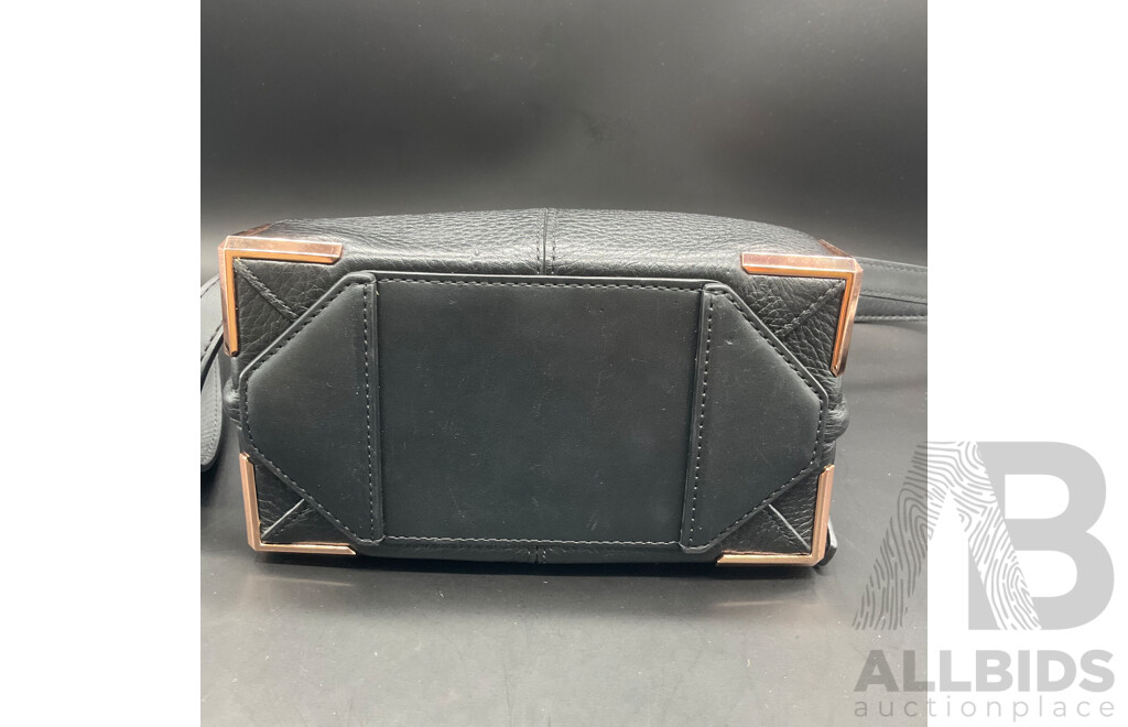 Marion Prisma Leather Cossbody Black Bag Branded ALEXANDER WANG
