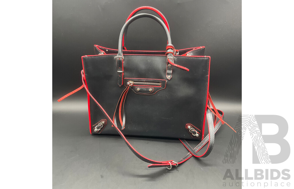 Papeier Tote Handbag Branded BALENCIAGA