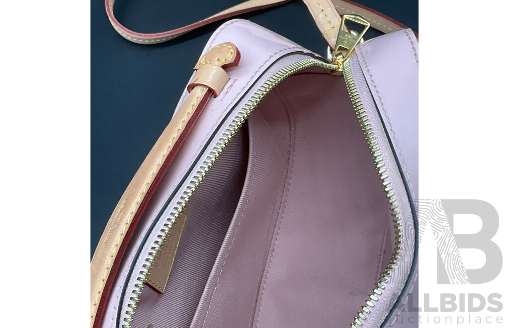 Santa Moica Monogram Vernis Patent Shoulder Bag Branded LOUIS VUITTON