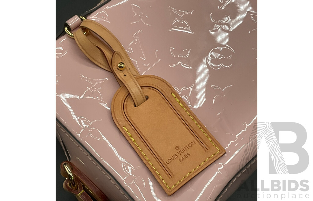 Santa Moica Monogram Vernis Patent Shoulder Bag Branded LOUIS VUITTON