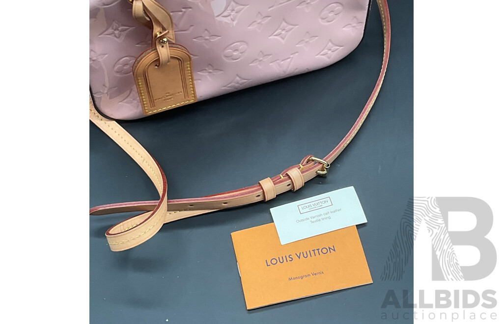 Santa Moica Monogram Vernis Patent Shoulder Bag Branded LOUIS VUITTON