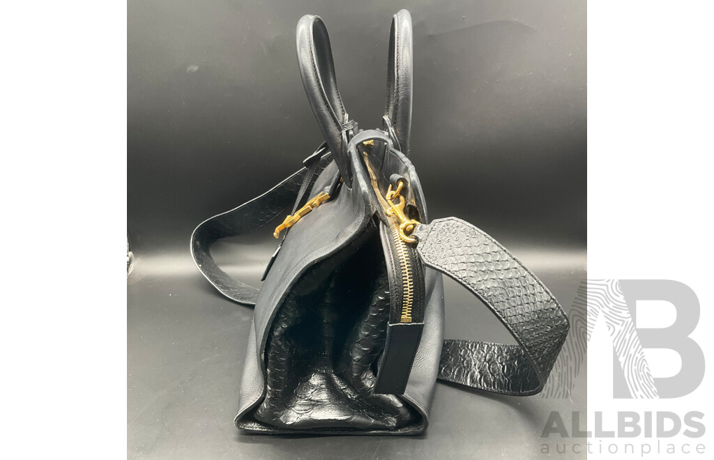 Monogram Downtown Cabas Handbag Branded SAINT LAURENT