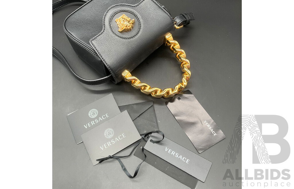 La Medusa Mini Top Handle Bag Branded VERSACE