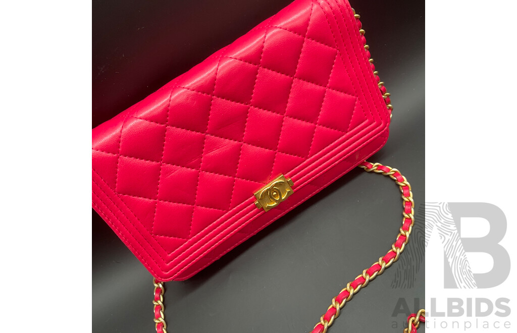 Boy Wallet on Chain Bag Branded CHANEL