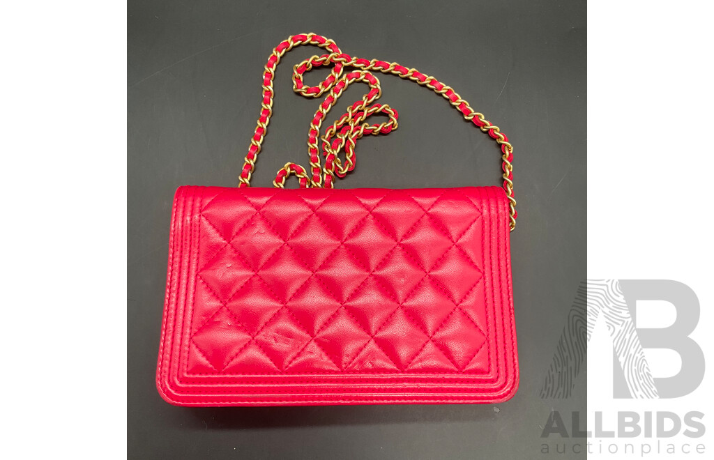 Boy Wallet on Chain Bag Branded CHANEL
