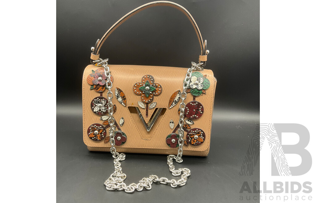 Epi Mechanical Flowers Twist MM Chain Bag Branded LOUIS VUITTON