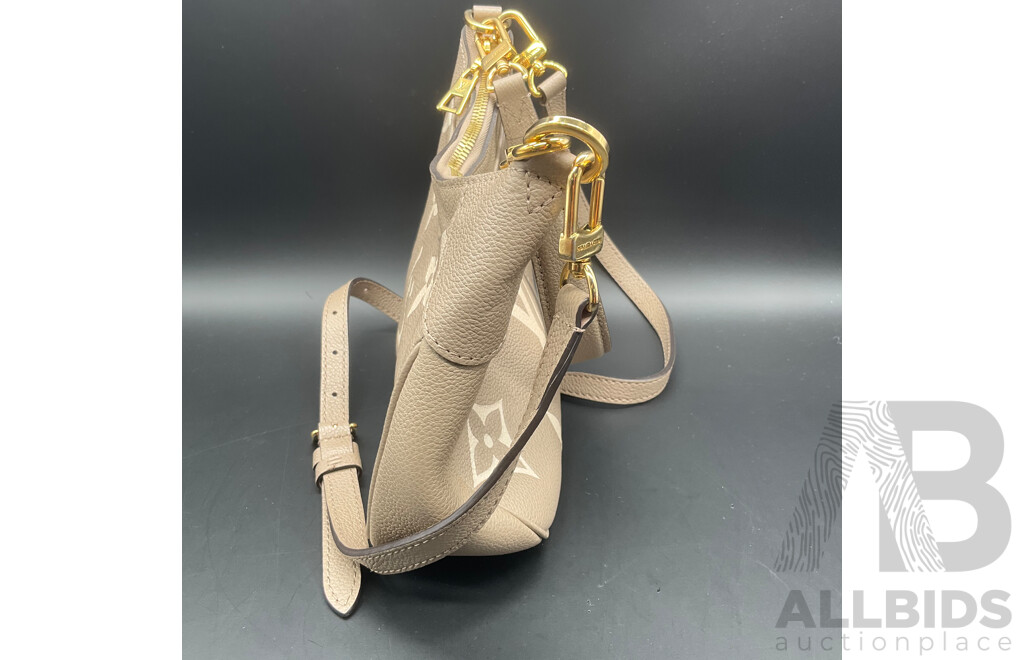 Bicolor Monogram Empreinte Bagatelle Bag Branded LOUIS VUITTON