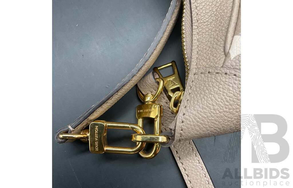 Bicolor Monogram Empreinte Bagatelle Bag Branded LOUIS VUITTON