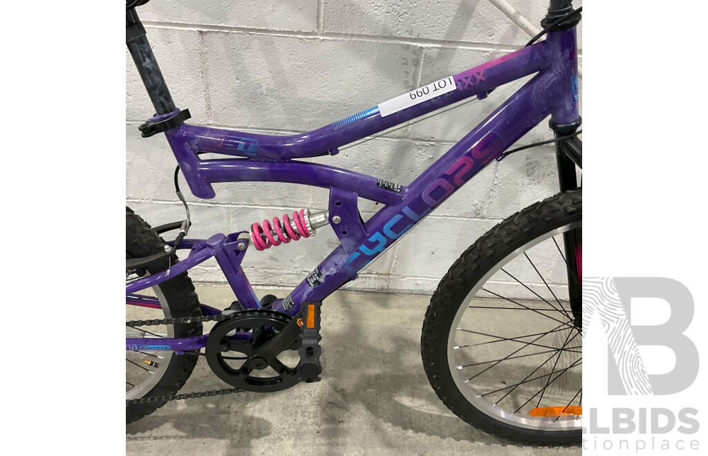 CYCLOPS Traxx 60cm MTB - Purple