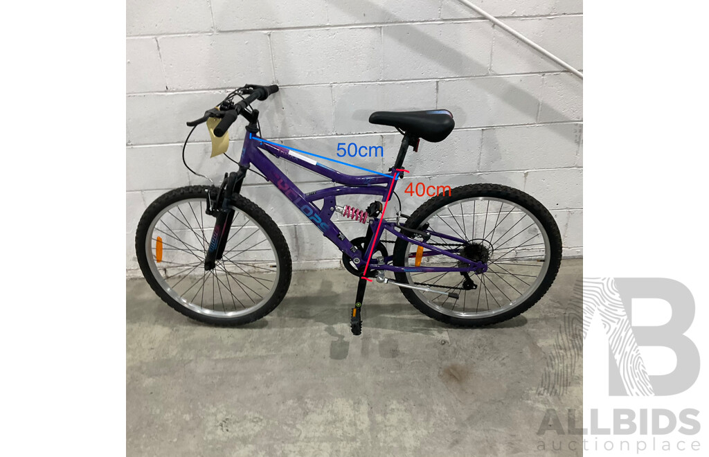 CYCLOPS Traxx 60cm MTB - Purple