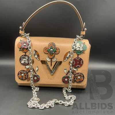 Epi Mechanical Flowers Twist MM Chain Bag Branded LOUIS VUITTON
