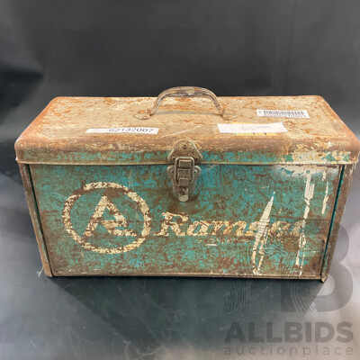 Vintage RAMSET JOBMASTER 122MD with Tool Box and Accessories