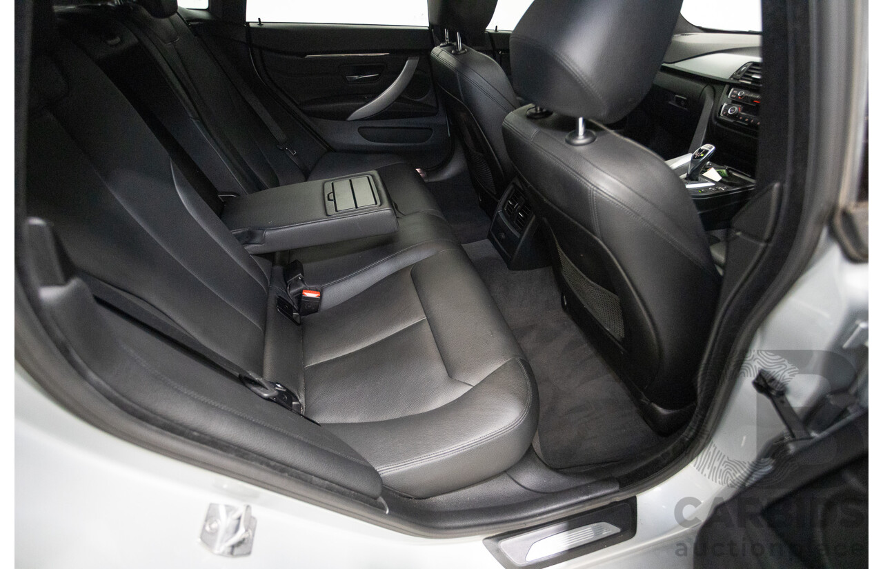 7/2014 BMW 435i Gran Coupe M Sport F36 5D Coupe Glacier Silver Metallic Turbo 3.0L