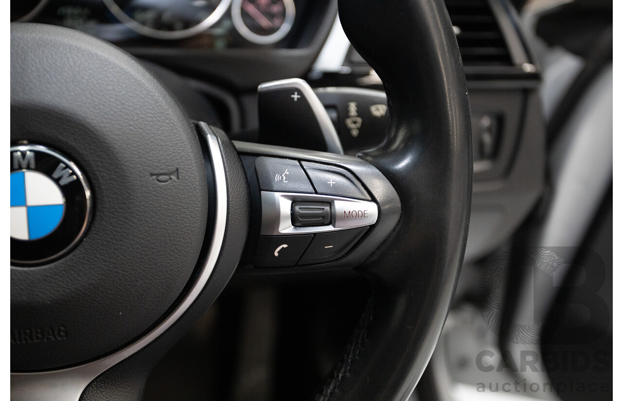 7/2014 BMW 435i Gran Coupe M Sport F36 5D Coupe Glacier Silver Metallic Turbo 3.0L