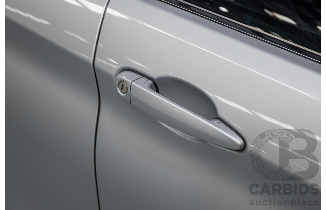 7/2014 BMW 428i Gran Coupe M Sport F36 5D Coupe Glacier Silver Metallic Turbo 2.0L