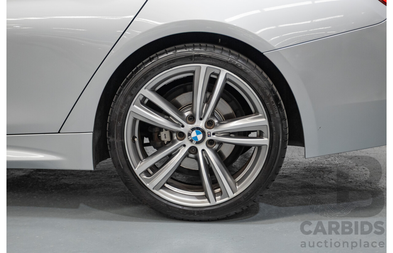 7/2014 BMW 428i Gran Coupe M Sport F36 5D Coupe Glacier Silver Metallic Turbo 2.0L