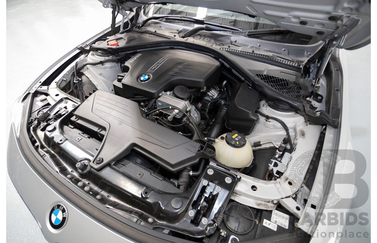 7/2014 BMW 428i Gran Coupe M Sport F36 5D Coupe Glacier Silver Metallic Turbo 2.0L