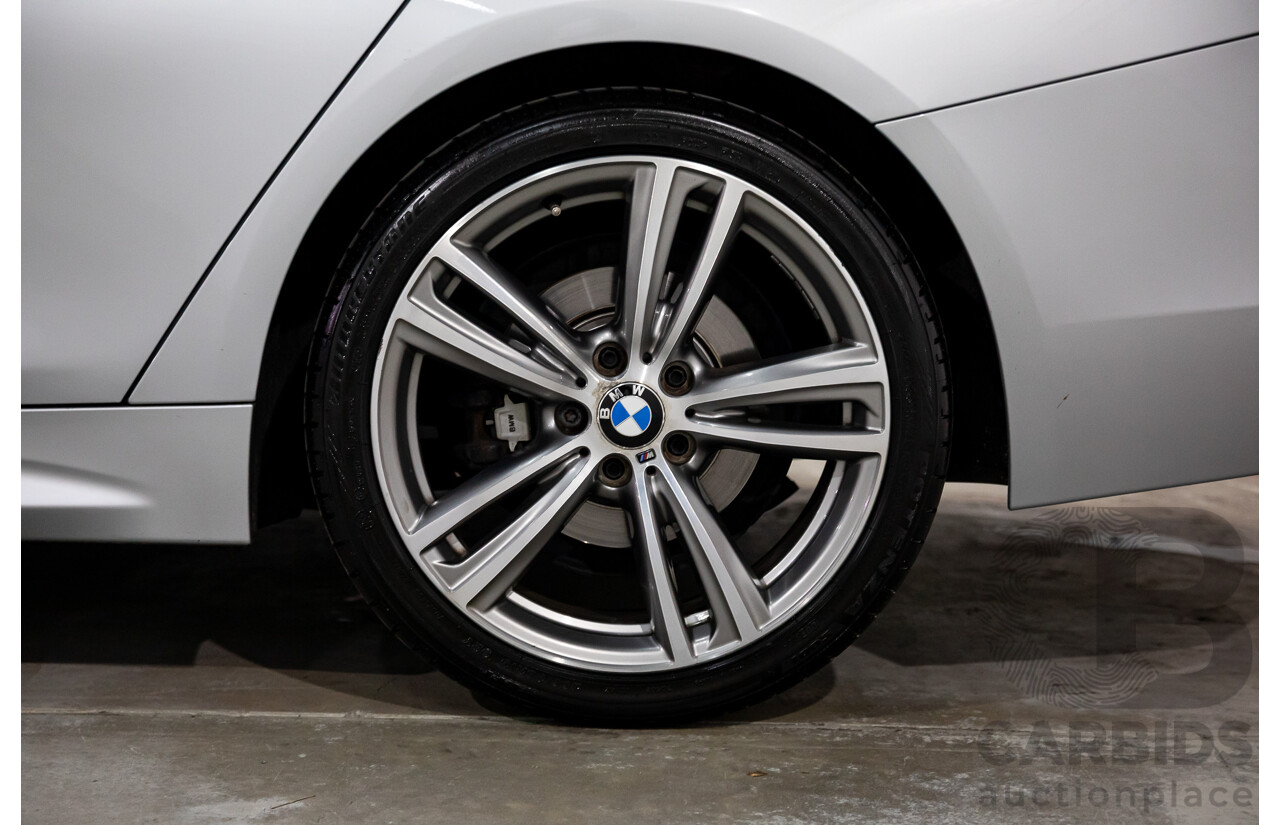 7/2014 BMW 428i Gran Coupe M Sport F36 5D Coupe Glacier Silver Metallic Turbo 2.0L