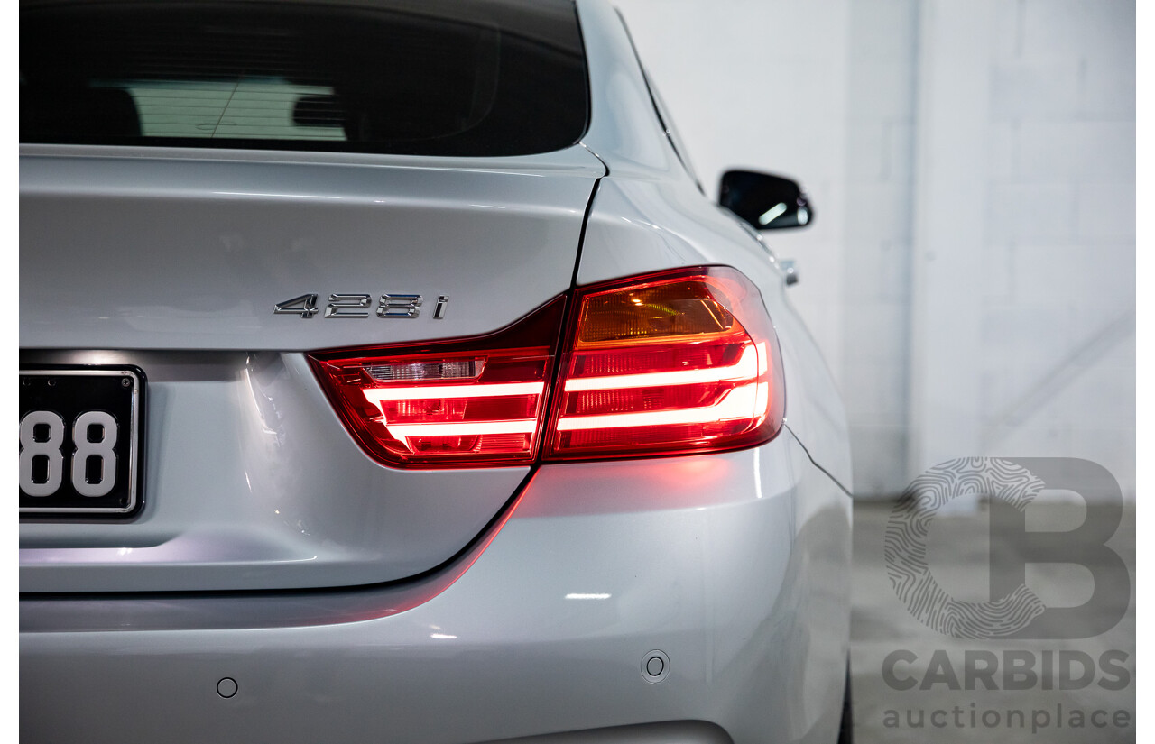 7/2014 BMW 428i Gran Coupe M Sport F36 5D Coupe Glacier Silver Metallic Turbo 2.0L
