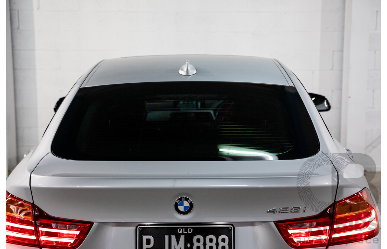 7/2014 BMW 428i Gran Coupe M Sport F36 5D Coupe Glacier Silver Metallic Turbo 2.0L