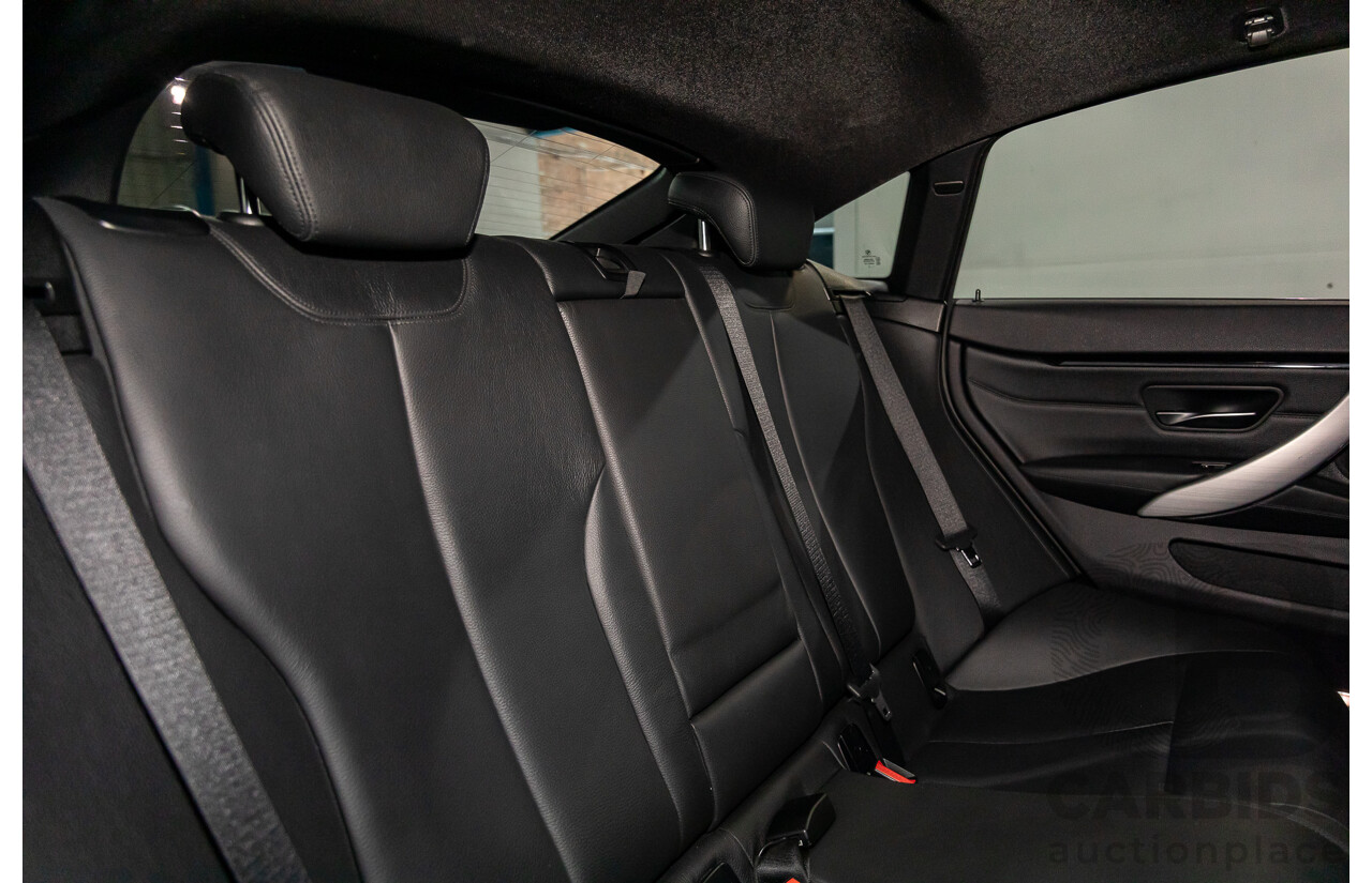 7/2014 BMW 428i Gran Coupe M Sport F36 5D Coupe Glacier Silver Metallic Turbo 2.0L