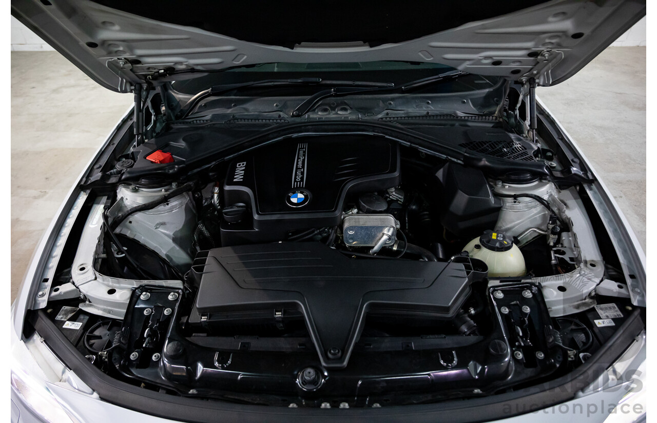 7/2014 BMW 428i Gran Coupe M Sport F36 5D Coupe Glacier Silver Metallic Turbo 2.0L