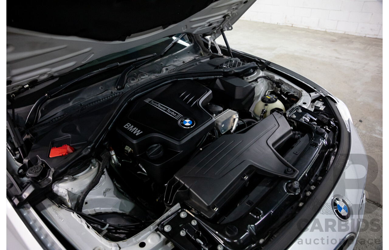 7/2014 BMW 428i Gran Coupe M Sport F36 5D Coupe Glacier Silver Metallic Turbo 2.0L