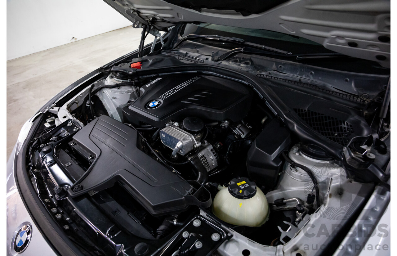 7/2014 BMW 428i Gran Coupe M Sport F36 5D Coupe Glacier Silver Metallic Turbo 2.0L