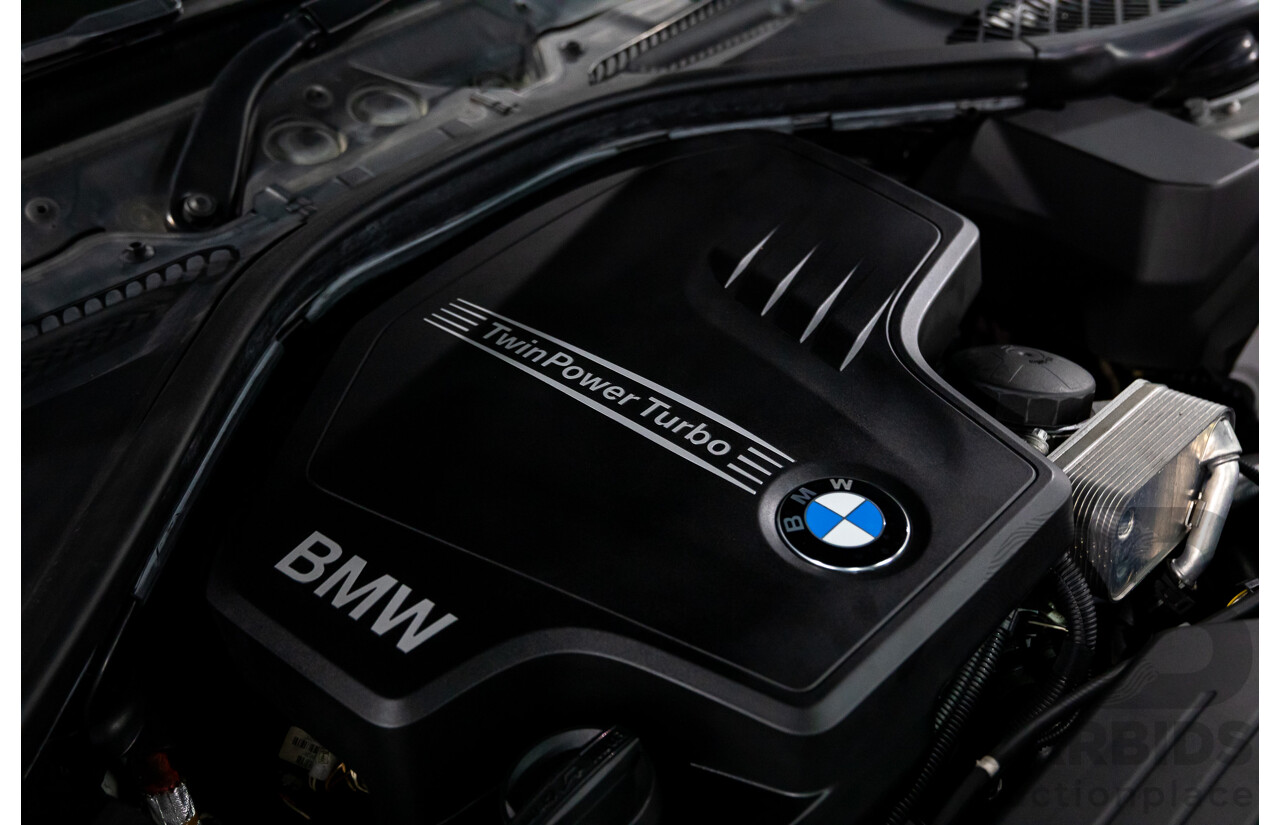 7/2014 BMW 428i Gran Coupe M Sport F36 5D Coupe Glacier Silver Metallic Turbo 2.0L