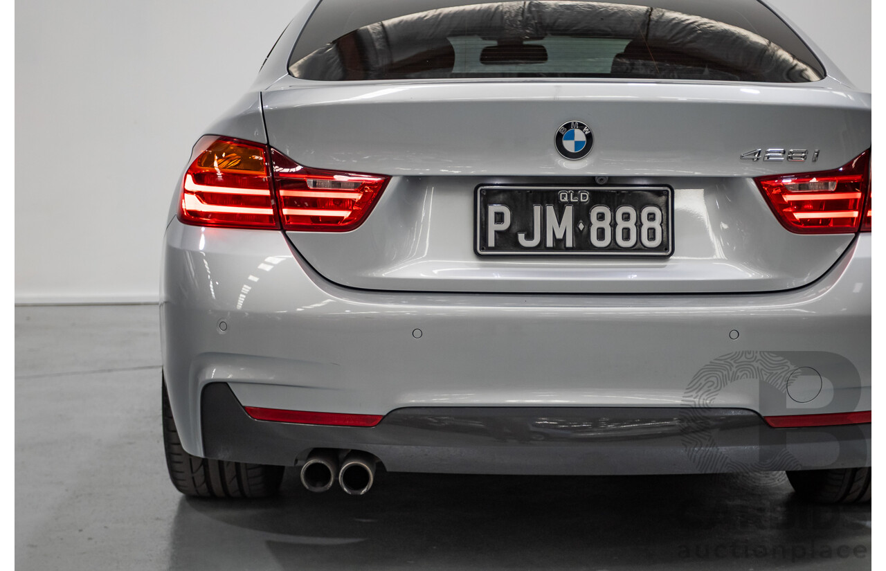 7/2014 BMW 435i Gran Coupe M Sport F36 5D Coupe Glacier Silver Metallic Turbo 3.0L
