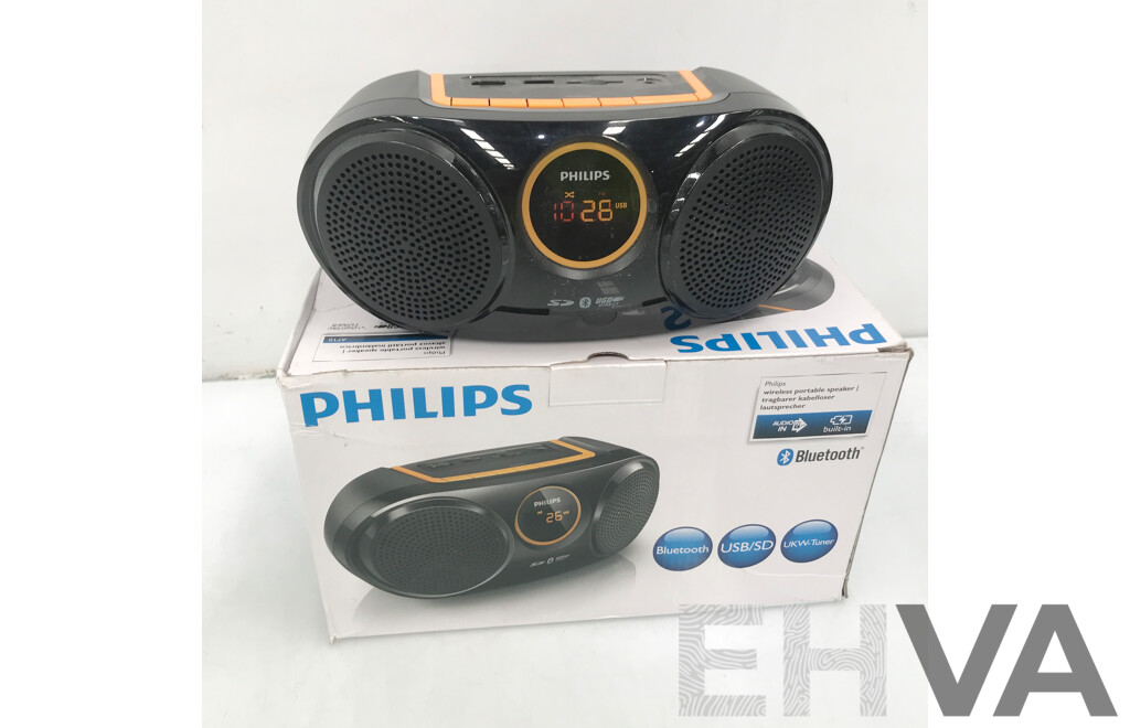 Philips (AT10) Wireless Portable Speaker