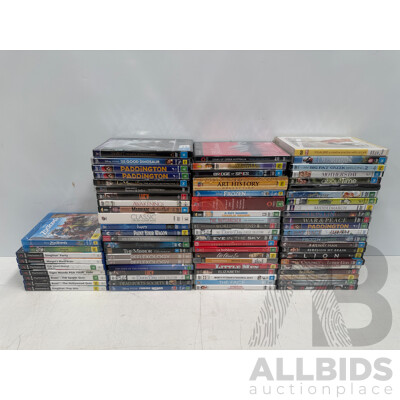 Assorted DVD's Blu Ray PS2 Games