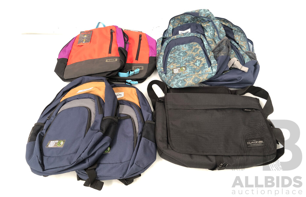 Laptop Bags and Backpacks - Lot of Seven - Brand New - RRP $804.00