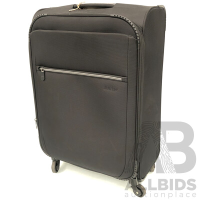 Antler Marcus Soft Four Wheel Expanding Roller Case - 55 Litre - Brand New - RRP $279.00