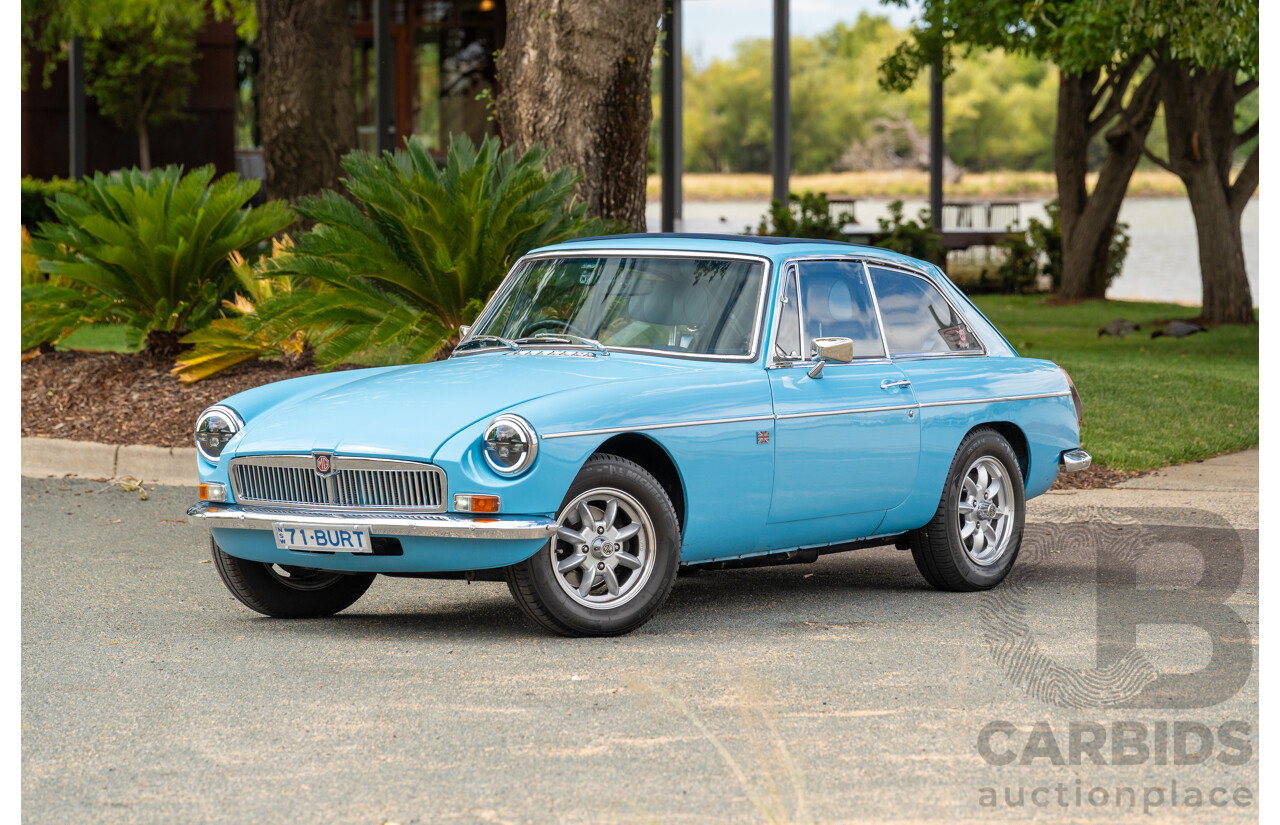 1971 M.G MGB GT 2d Coupe Azzurro Blue 1.8L