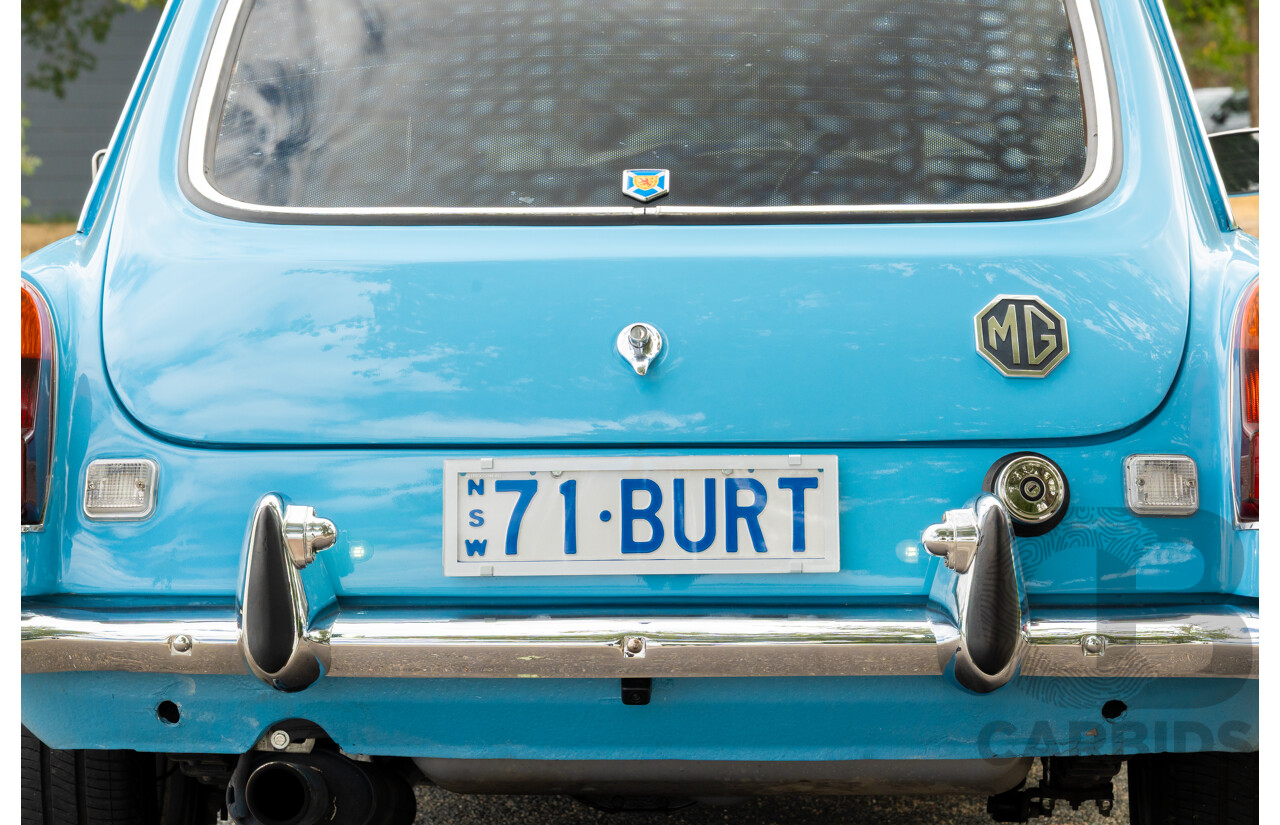 1971 M.G MGB GT 2d Coupe Azzurro Blue 1.8L