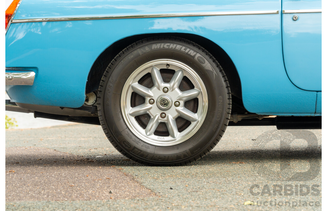 1971 M.G MGB GT 2d Coupe Azzurro Blue 1.8L