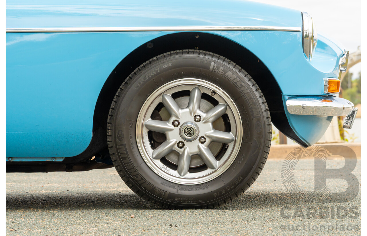 1971 M.G MGB GT 2d Coupe Azzurro Blue 1.8L